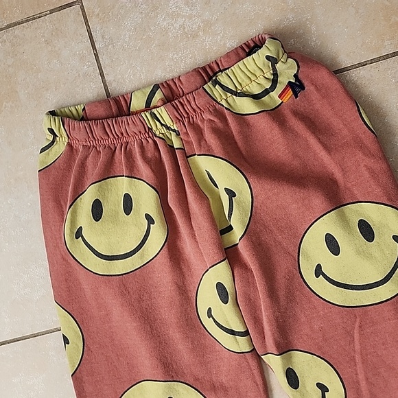 Aviator Nation Joggers Smiley Repeat Size Large Fit More Like Medium - Picture 3 of 12